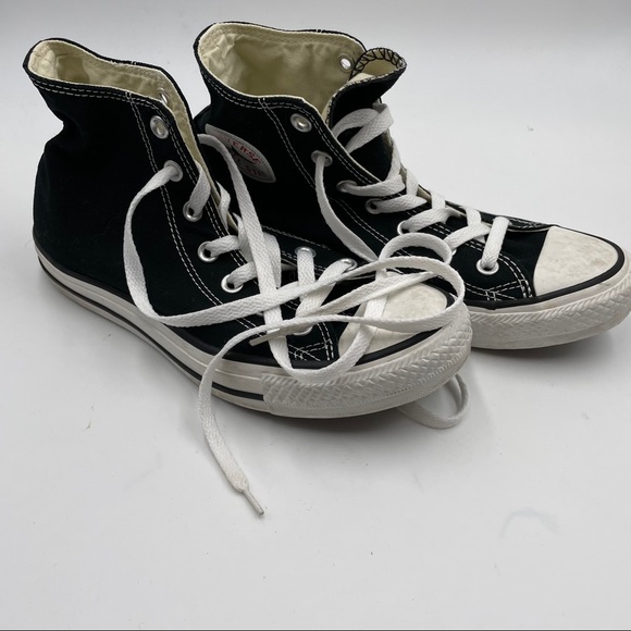 black canvas high tops